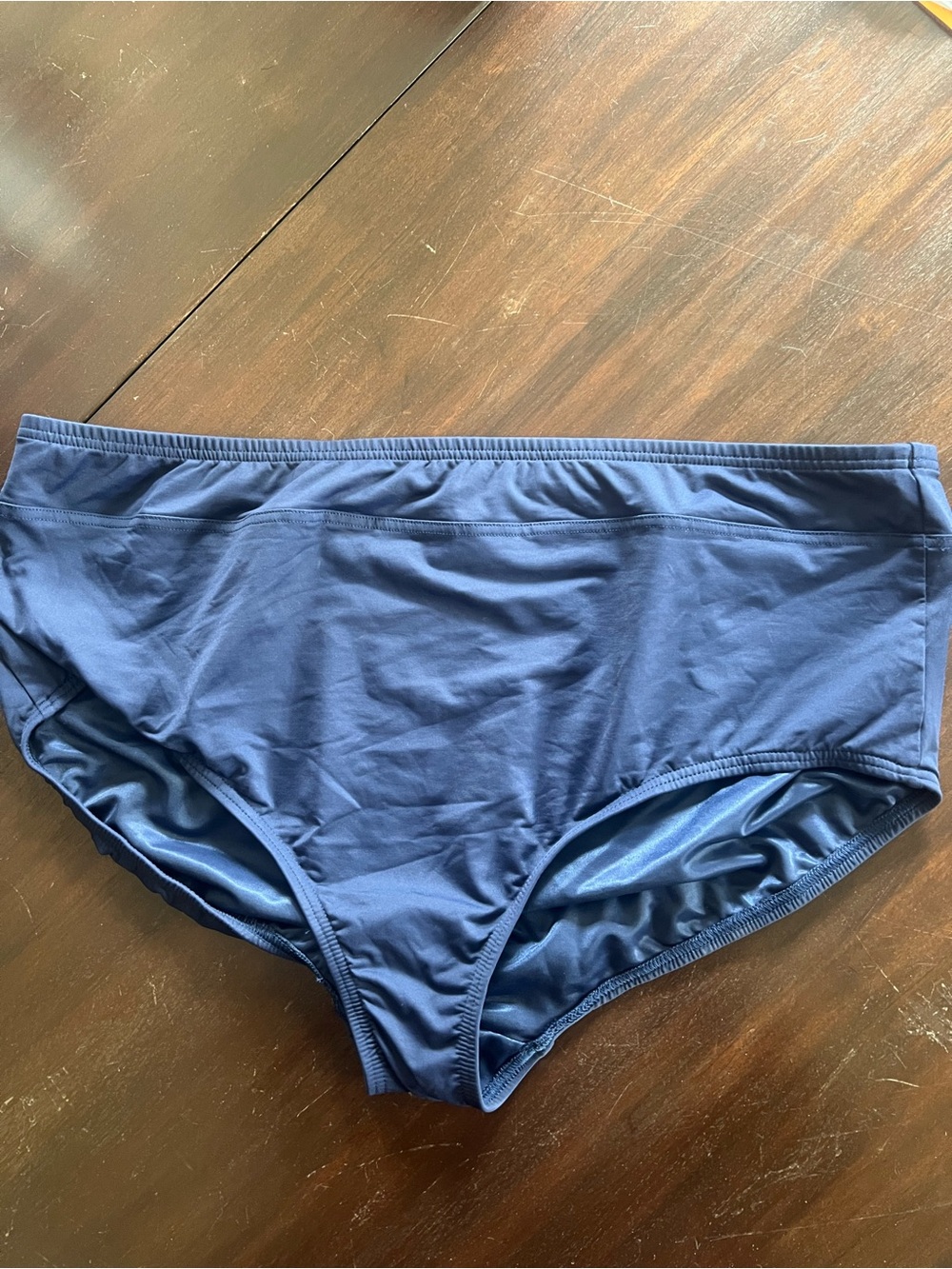 Lands' End Women's Navy Bikini Bottoms